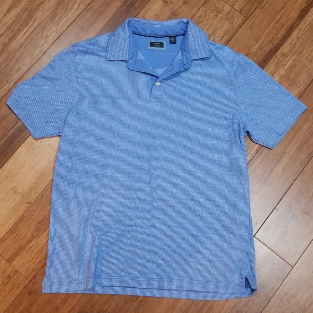 Men's medium Blue Arrow polo t shirt